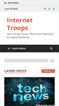 Mobile Screenshot of internettroops.com